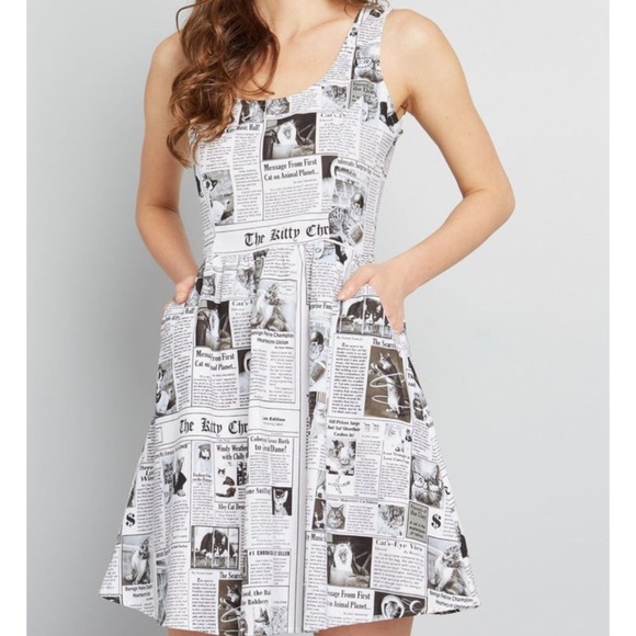 Modcloth "Start Spreading the Meows" Retrolicious - Picture 5 of 5